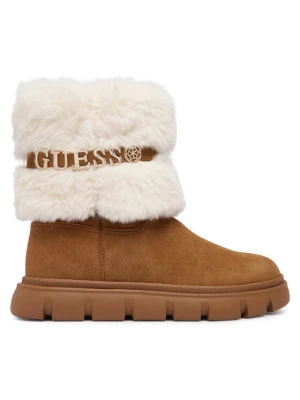 Śniegowce Guess FLFMEL ELE10 Brązowy jasny