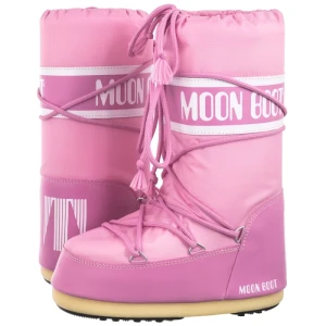 Śniegowce Icon Nylon Pink Kids 1400440 J001 (MB14-l) Moon Boot