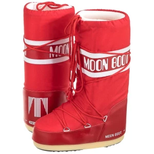 Śniegowce Icon Nylon Red 14004400003 (MB2-c) Moon Boot
