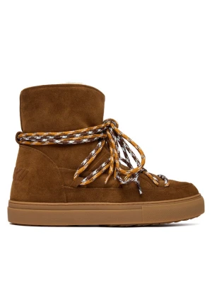 Śniegowce Inuikii Suede Double 2001.003.0201.150 Brązowy