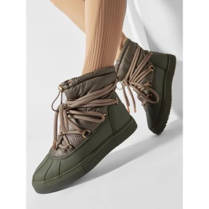 Śniegowce Inuikii Technical Low 75202-105 Zielony