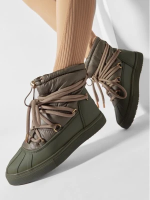 Śniegowce Inuikii Technical Low 75202-105 Zielony