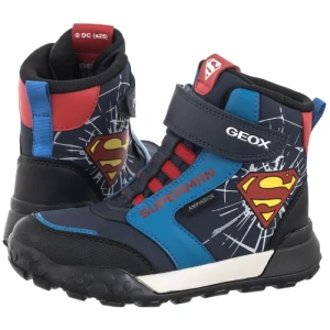 Śniegowce J Trekkyup B ABX E Navy/Red J56MBC 054FU C0735 (GE240-a) Geox