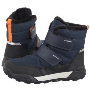 Śniegowce J Trekkyup B Abx F - Nylon+Dbk Navy/Black J46MBF 0FU50 C0045 (GE180-a) Geox