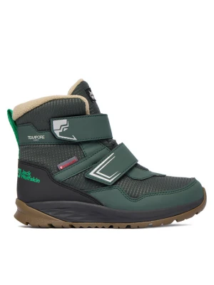 Śniegowce Jack Wolfskin Polar Bear B Texapore Mid VC K A62144 E0206 Zielony