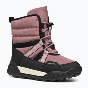 Śniegowce juniorskie Geox Trekkyup ABX antique rose / black