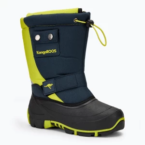 Śniegowce juniorskie KangaROOS Kanga-Bean II dk navy/lime