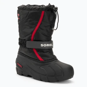 Zdjęcie produktu Śniegowce juniorskie Sorel Flurry Dtv black/bright red