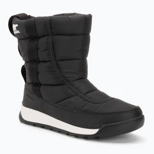 Śniegowce juniorskie Sorel Outh Whitney II Puffy Mid black