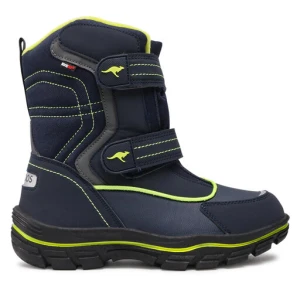 Śniegowce KangaRoos K-Leno V Rtx 18780 000 4054 D Granatowy