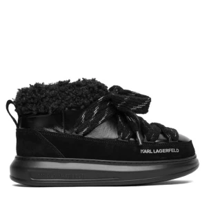 Śniegowce KARL LAGERFELD Kapri Kosi KL44525 Czarny