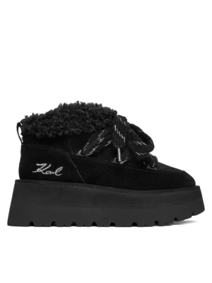Śniegowce KARL LAGERFELD KL48632 Czarny
