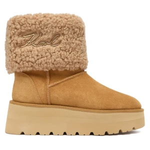 Śniegowce KARL LAGERFELD KL48653 Brązowy