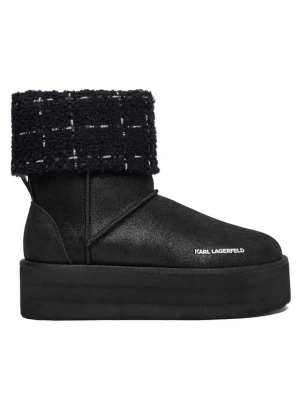 Śniegowce KARL LAGERFELD Thermo KL48552 Czarny