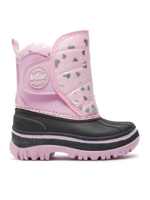 Śniegowce Lee Cooper LCJ-24-44-2863K Różowy
