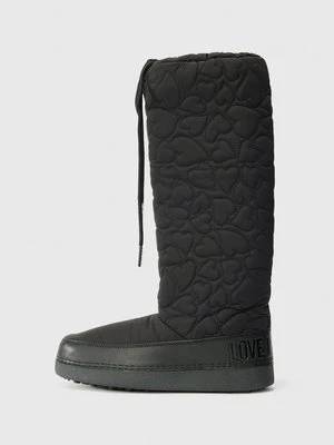 Śniegowce LOVE MOSCHINO czarny