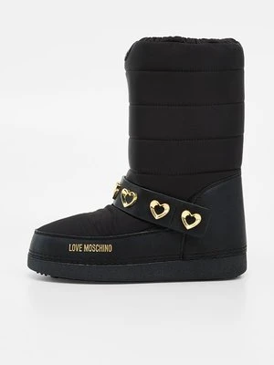 Śniegowce LOVE MOSCHINO czarny