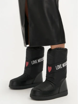 Śniegowce LOVE MOSCHINO JA24032G1LISA000 Czarny