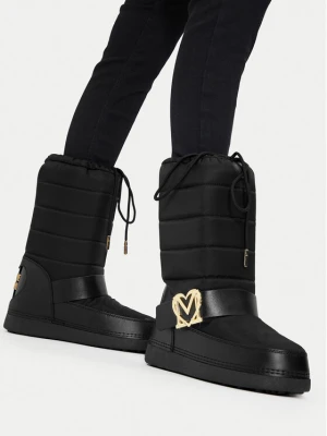 Śniegowce LOVE MOSCHINO JA24052G1LISB00B Czarny