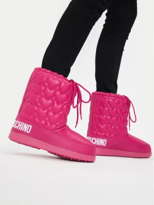 Śniegowce LOVE MOSCHINO JA24082G1LISE626 Różowy