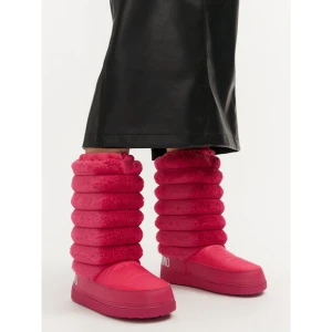 Śniegowce LOVE MOSCHINO JA24312G0LISH626 Różowy