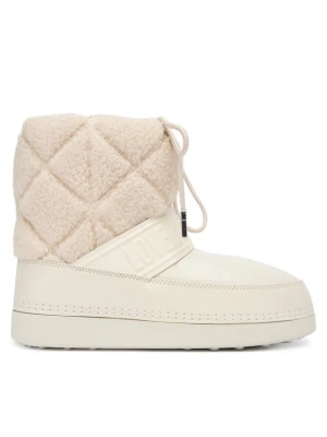 Śniegowce LOVE MOSCHINO JA24412G0NISJ Écru Kremowy