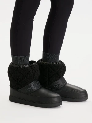 Śniegowce LOVE MOSCHINO JA24412G0NISJ00A Czarny