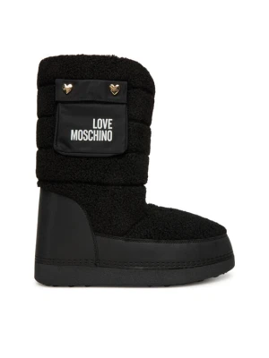 Śniegowce LOVE MOSCHINO JA24452G0NISM00A Czarny
