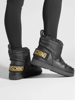 Śniegowce LOVE MOSCHINO JA24972G0HEB000A Czarny