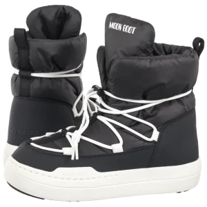 Śniegowce MB Jr Park Lace Mid Black 3440070 N001 (MB78-a) Moon Boot