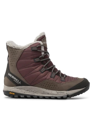 Śniegowce Merrell Antora Sneaker Boot Wp J066930 Bordowy