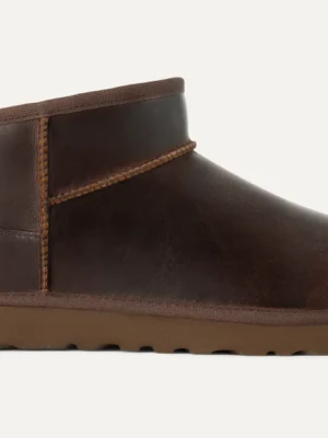 Śniegowce męskie UGG Classic Ultra Mini Leather Regenerate Boot