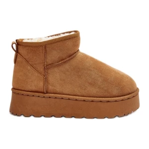 Śniegowce Model Xamella 20216-4B Camel - Step in style brązowe