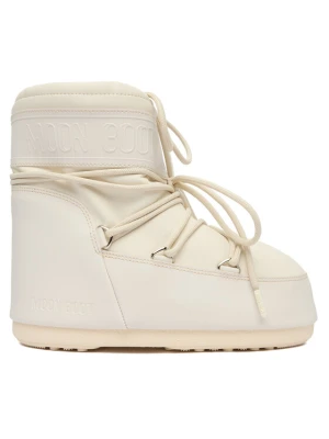 Śniegowce Moon Boot 80D1409380 Écru Kremowy