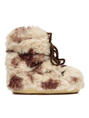 Śniegowce Moon Boot 80D1409690 Écru Kremowy
