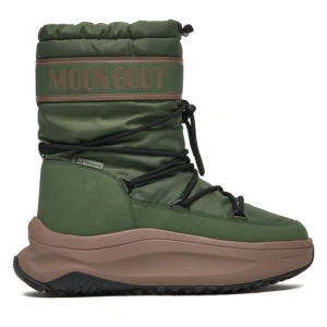 Śniegowce Moon Boot 80D2490010 Zielony