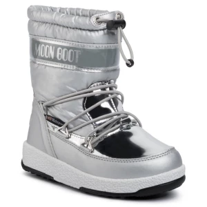 Śniegowce Moon Boot Girl Soft Wp 34051700003 Srebrny