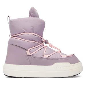 Śniegowce Moon Boot Jr Park lace Mid 80D3440070 D Różowy