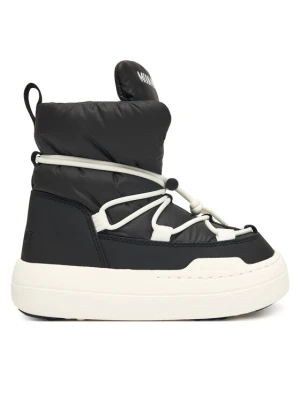 Śniegowce Moon Boot Jr Park lace Mid 80D3440070 S Czarny