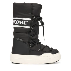 Śniegowce Moon Boot Jr Park Tube Lace wp 80D3440130 S Czarny