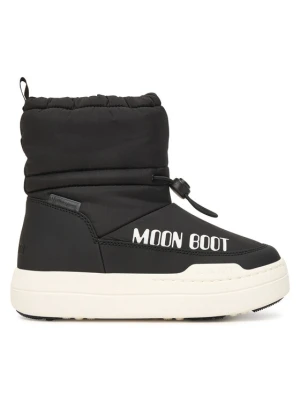 Śniegowce Moon Boot Jr Park Tube Mid Wp 80D3440090 S Czarny