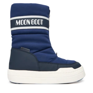 Śniegowce Moon Boot Jr Park Zip High Wp 80D3440080 D Granatowy