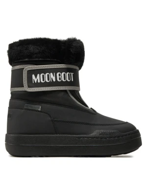 Śniegowce Moon Boot Junior Park Strap 80D3440030 Czarny