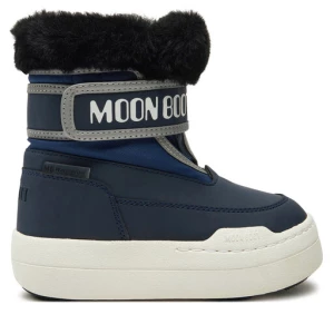 Śniegowce Moon Boot Junior Park Strap 80D3440030 Granatowy