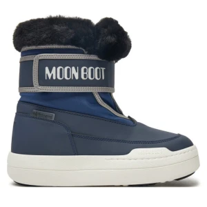 Śniegowce Moon Boot Junior Park Strap 80D3440030 Granatowy