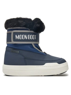 Śniegowce Moon Boot Junior Park Strap 80D3440030 Granatowy