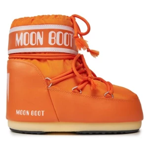 Śniegowce Moon Boot Low Nylon 14093400014 Pomarańczowy