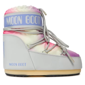 Śniegowce Moon Boot Low Tie Dye 14094200002 Glacier Grey 002