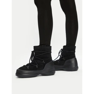 Śniegowce Moon Boot Luna Boot Suede 80D2480030 Czarny