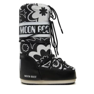 Śniegowce Moon Boot Mb Icon Flower 80D1402940 Czarny